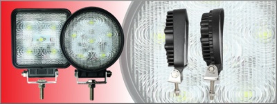 Slimline, Low-Cost LED Work Lamps Now In Stock - 10-30V